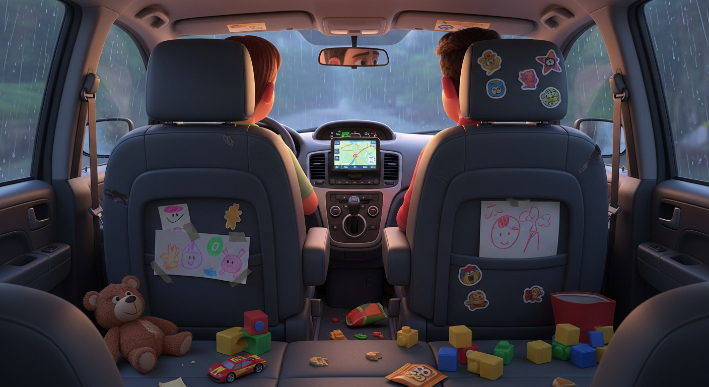Magic minivan interior location plate